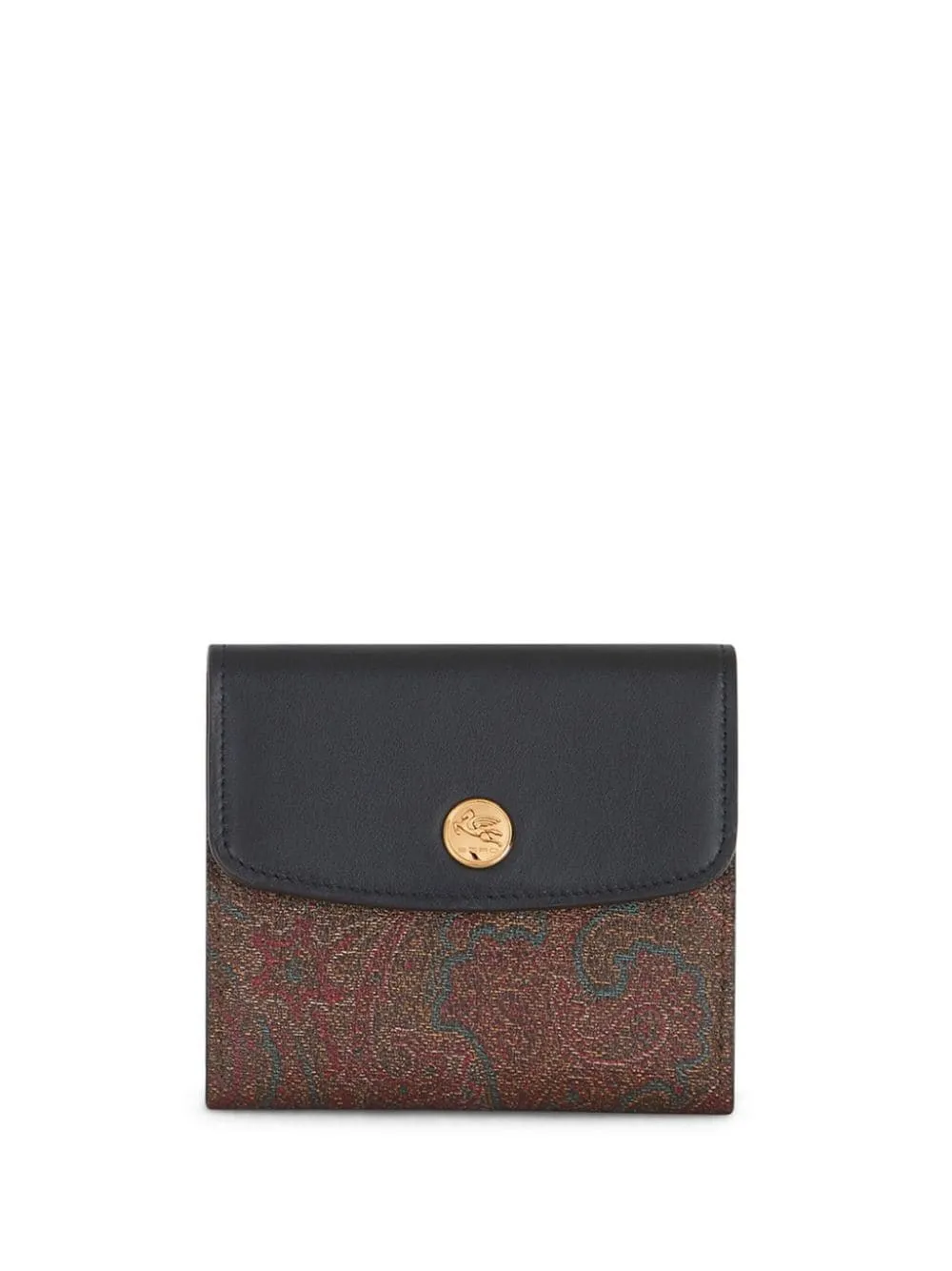 PORTAFOGLIO BI-FOLD CON STAMPA PAISLEY JACQUARD