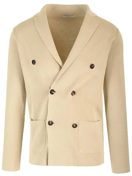 Al Duca D'aosta Uomo Giacca doppio petto in cotone