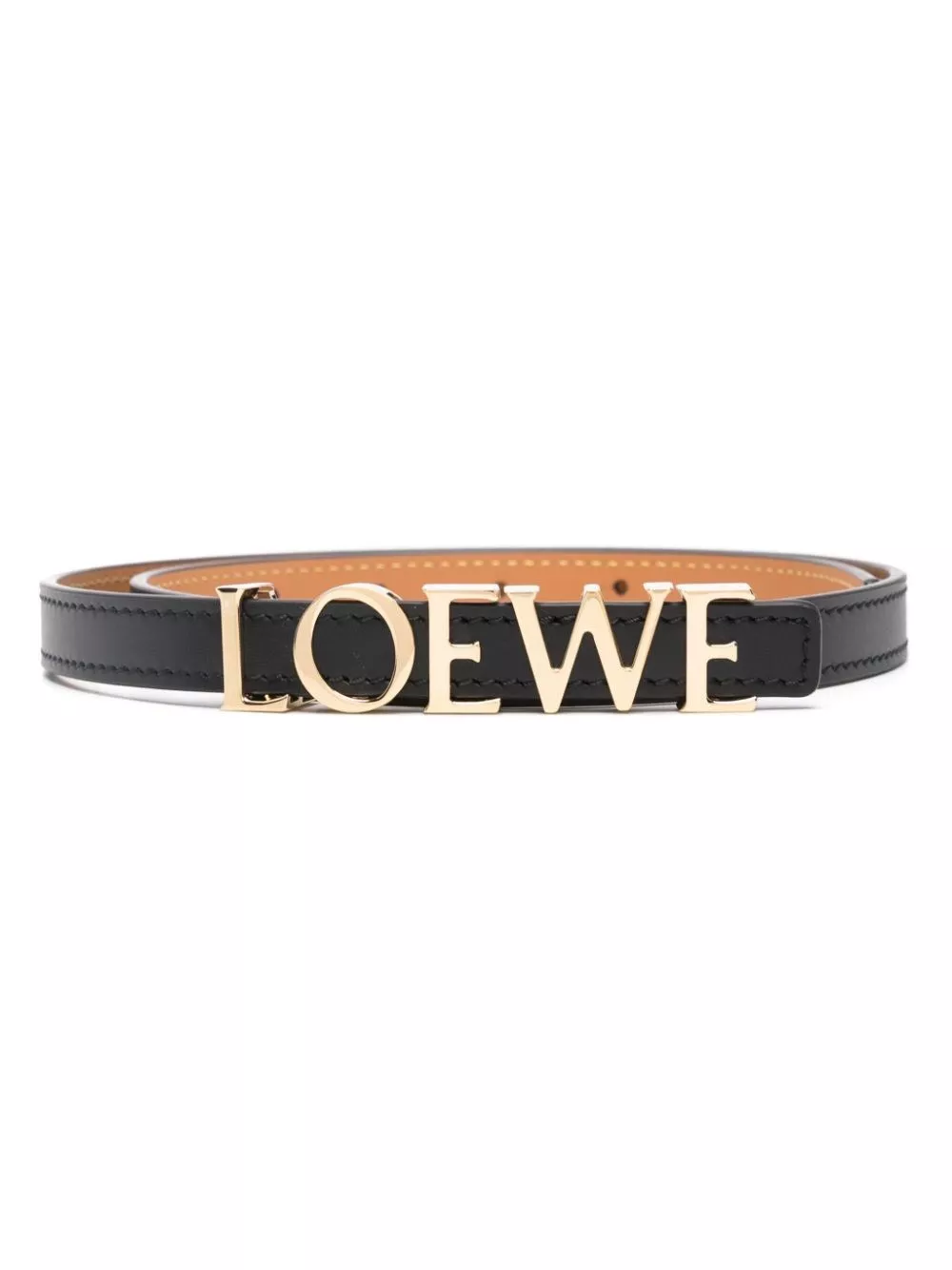 Cintura loewe bold in pelle di Loewe