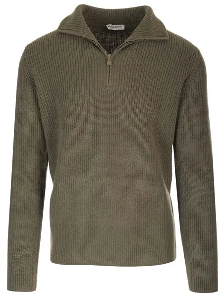 Al Duca D'aosta Uomo Maglione mezza zip