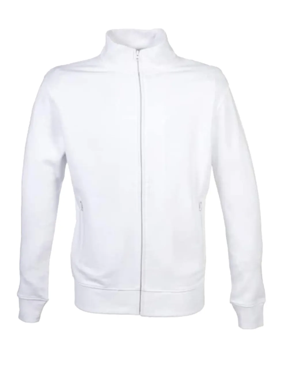 White sweatshirt with a modern and versatile design