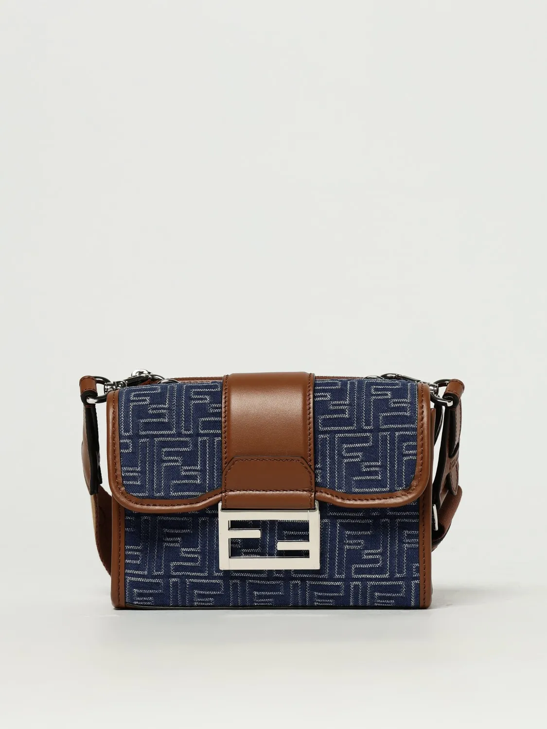 Borsa a tracolla Baguette Double Fendi