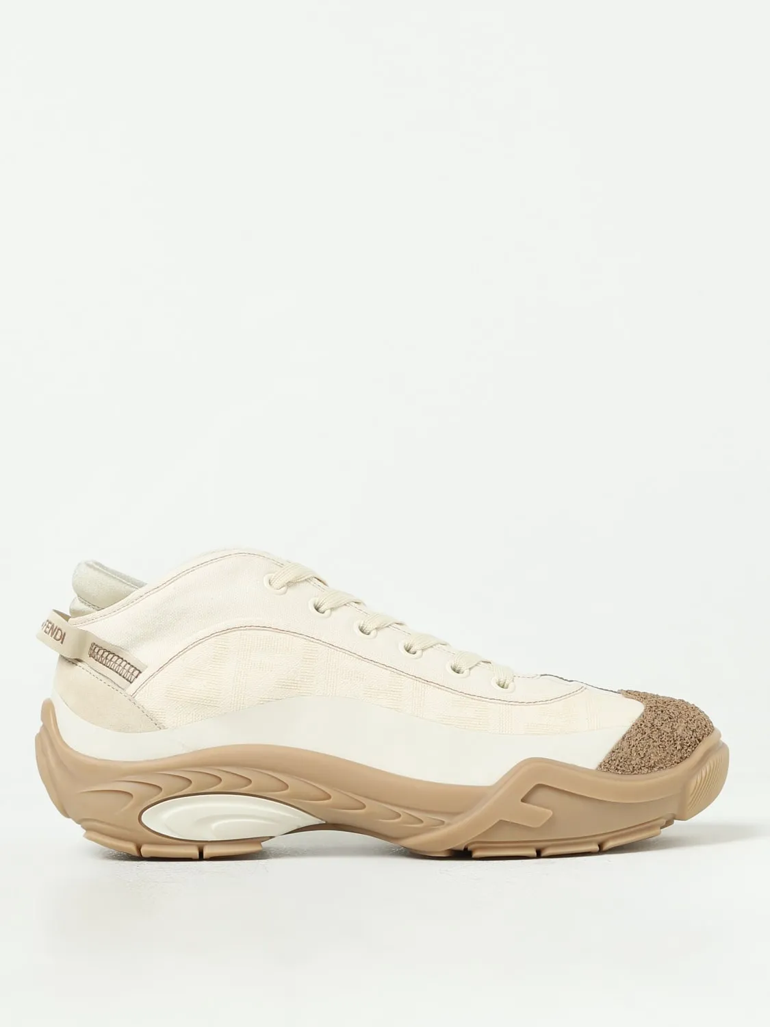 Sneakers Lab Fendi in canvas FF jacquard