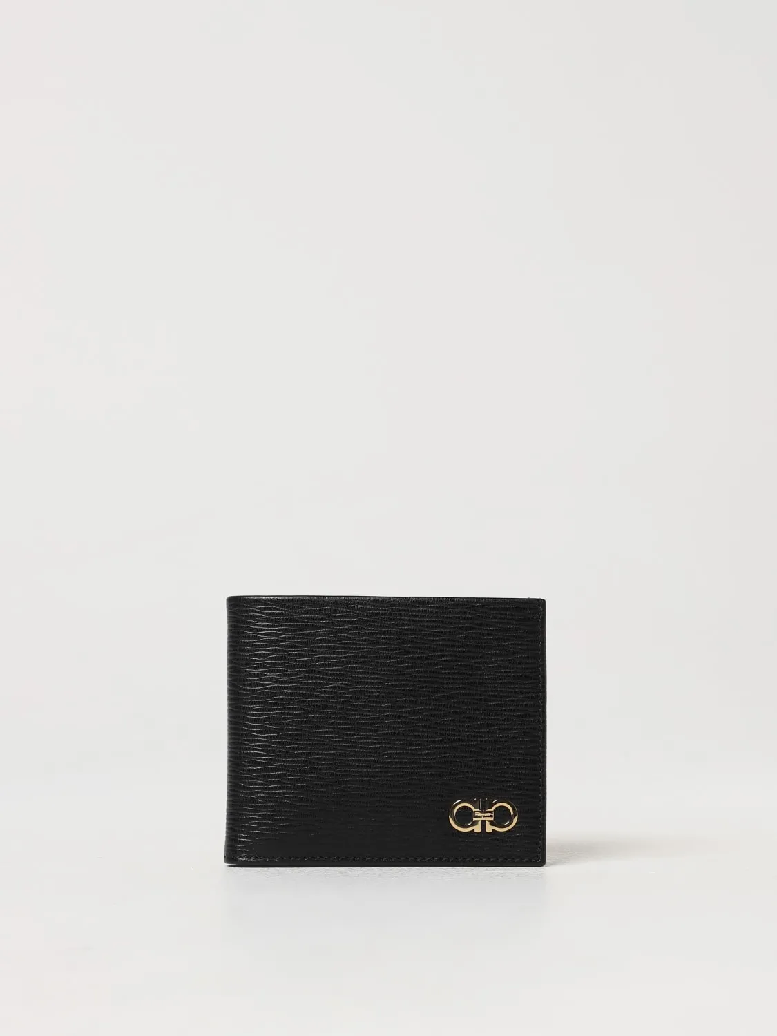 Portafoglio Ferragamo in pelle goffrata