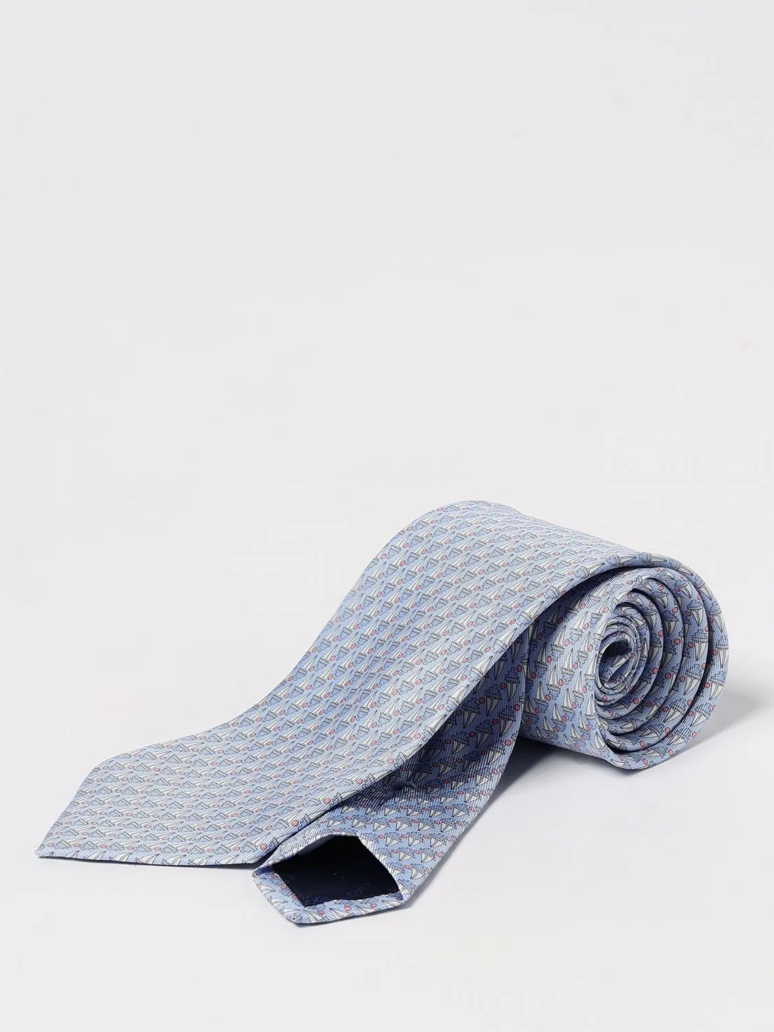 Cravatta Alba Ferragamo in seta stampata