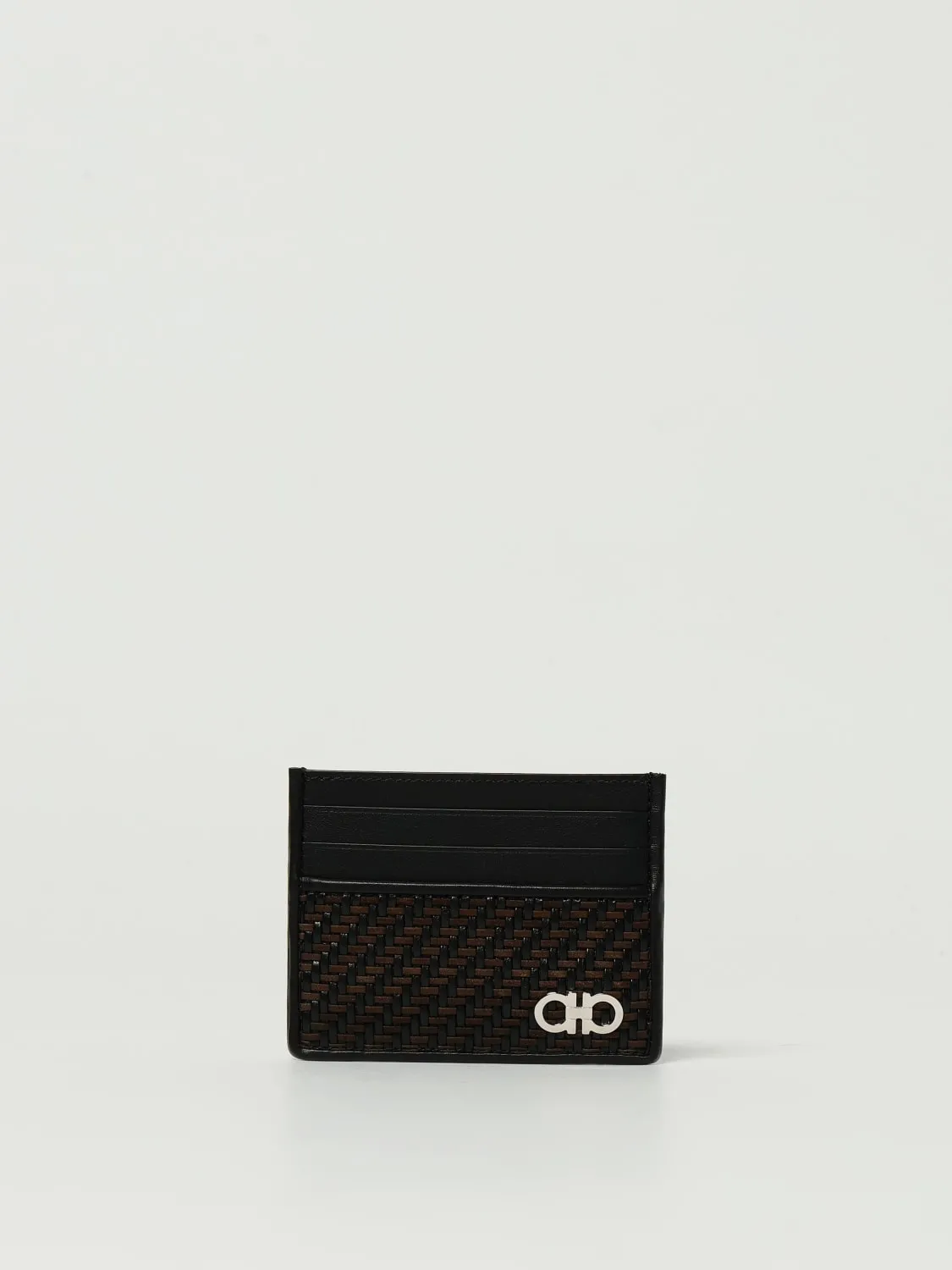 Portacarte in pelle di vitello Gancini Ferragamo