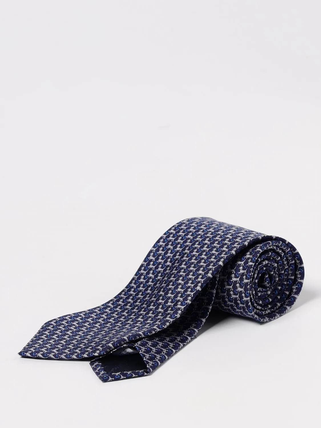 Cravatta Artù Ferragamo in seta stampata