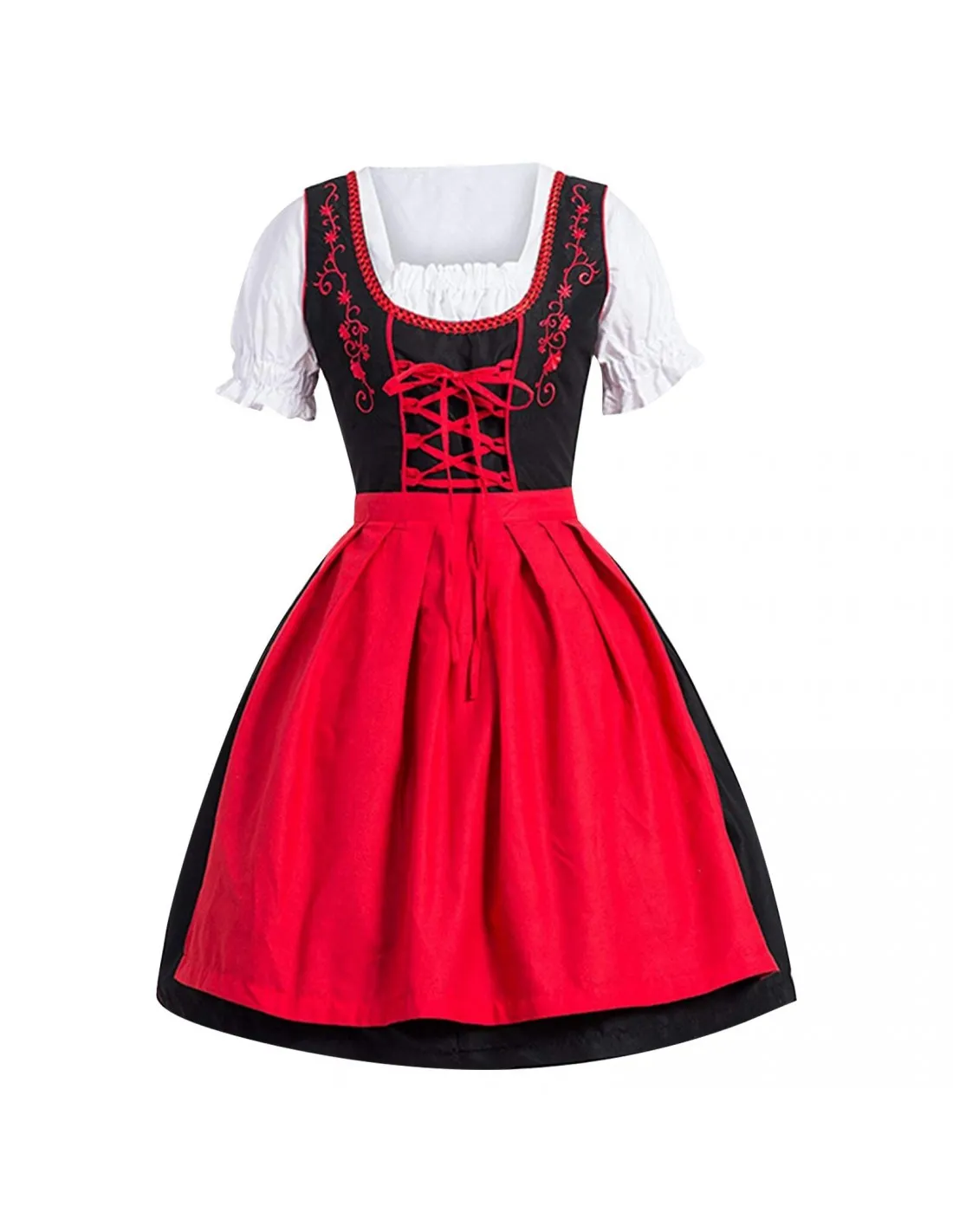 Vestito etnico tedesco Vestito da Oktoberfest Cameriera Vestito da festa Birra Abbigliamento per ragazze Birra bavarese tedesca