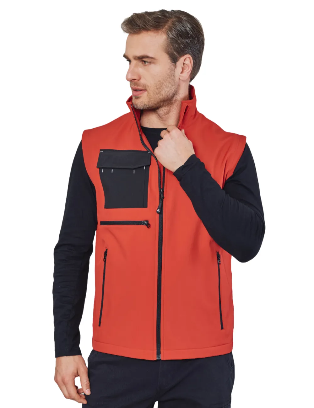 Gilet Bxwork Softshell a 3 strati