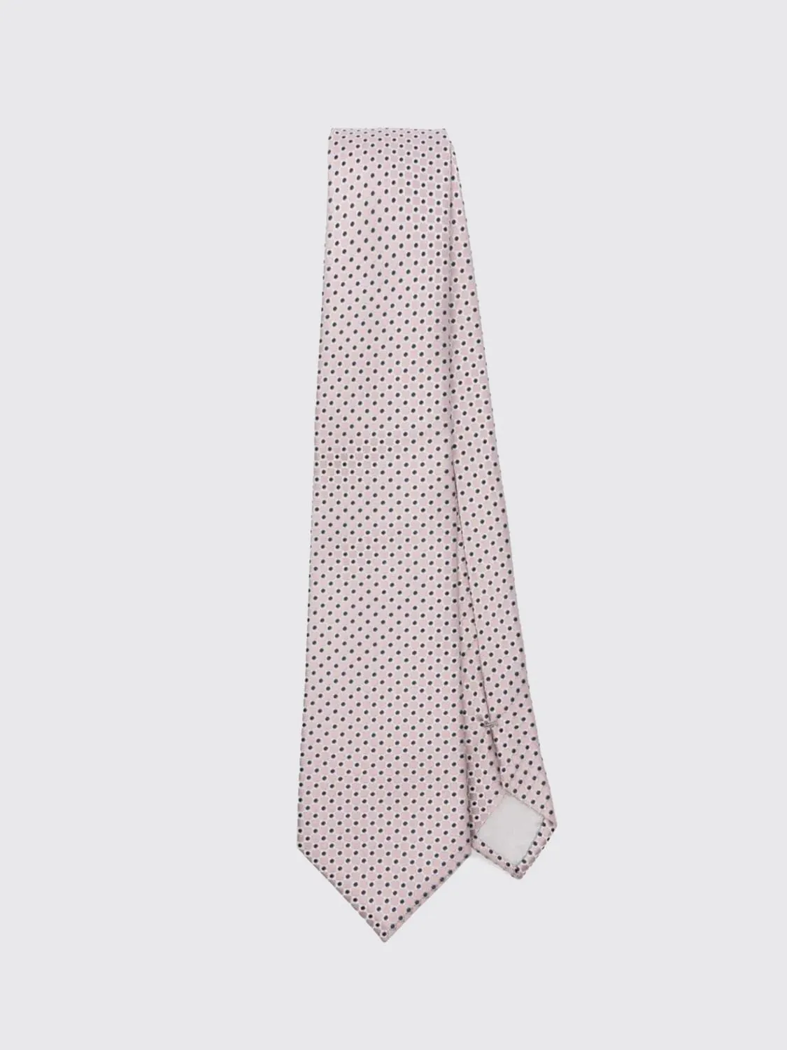 Cravatta Giorgio Armani in seta con pois jacquard