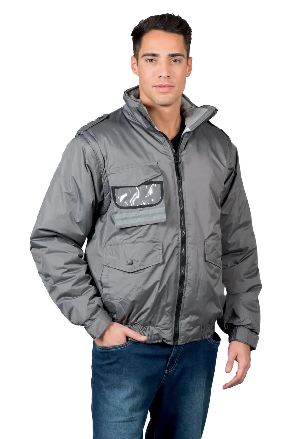 Giubbino Impermeabile Maniche Staccabili New Finland