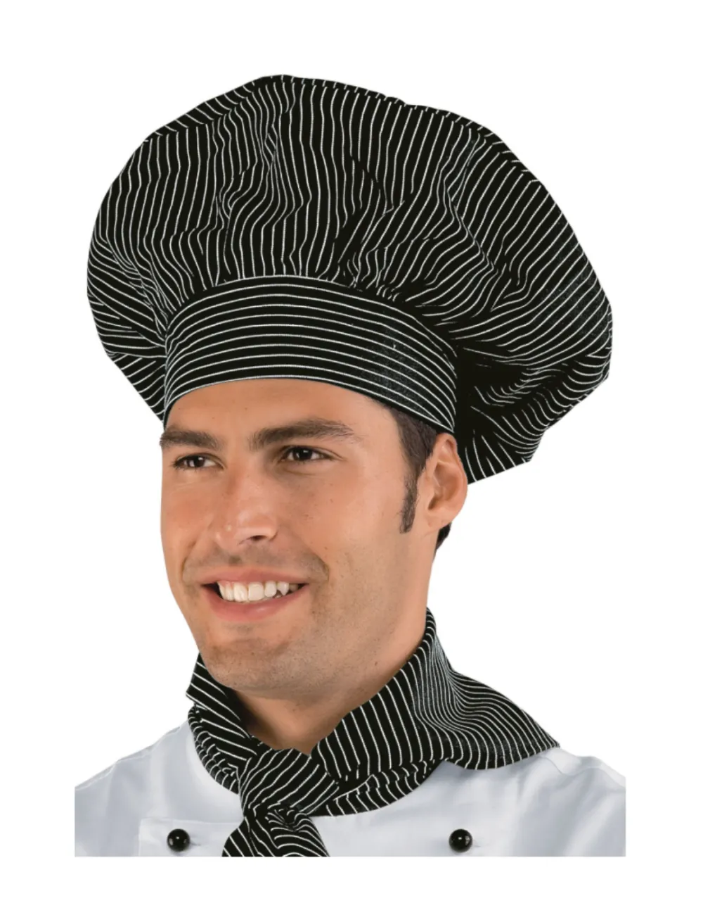 Gorro de Cocinero a Rayas - Comodidad y Durabilidad a lo Largo del Tiempo