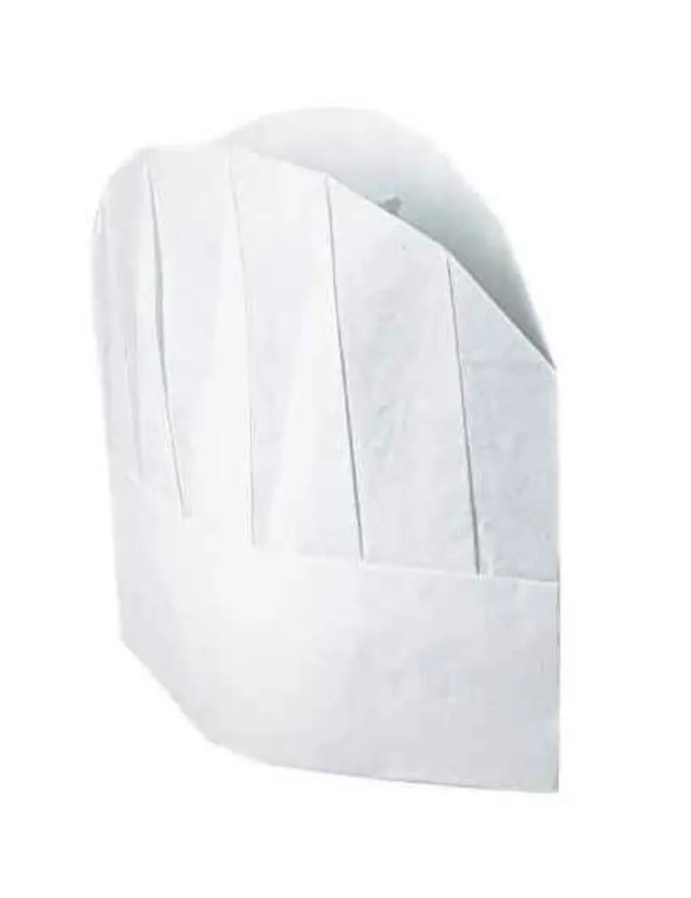 Gorro de chef desechable, paquete de 3 unidades.