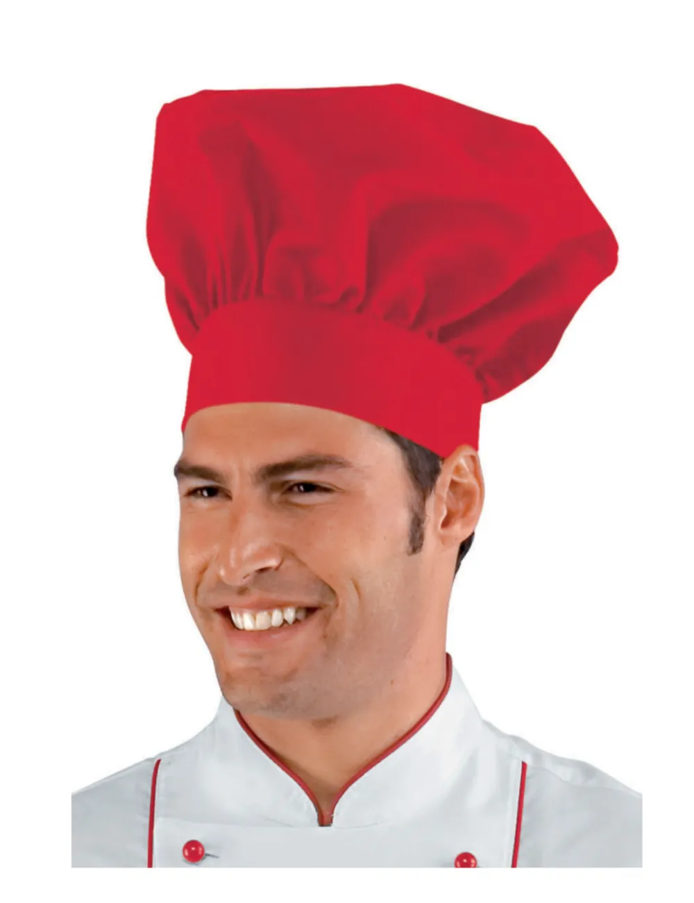 Gorro de Chef Rojo