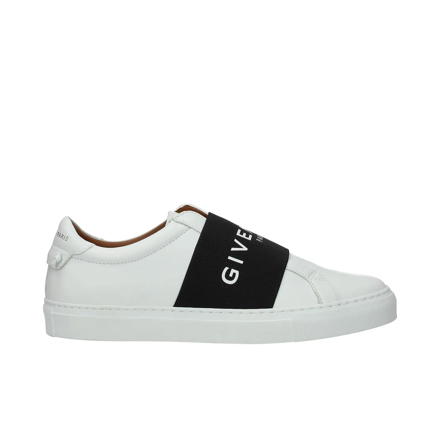 Slip On Pelle Bianco Nero