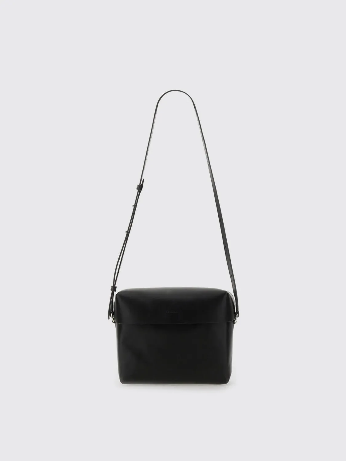 Borsa a tracolla in pelle di vitello Jil Sander