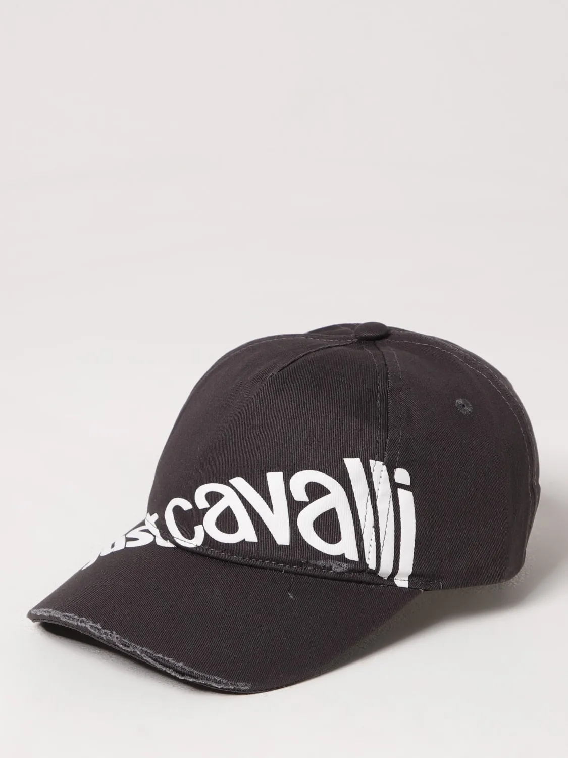 Cappello Just Cavalli in cotone used con stampa logo