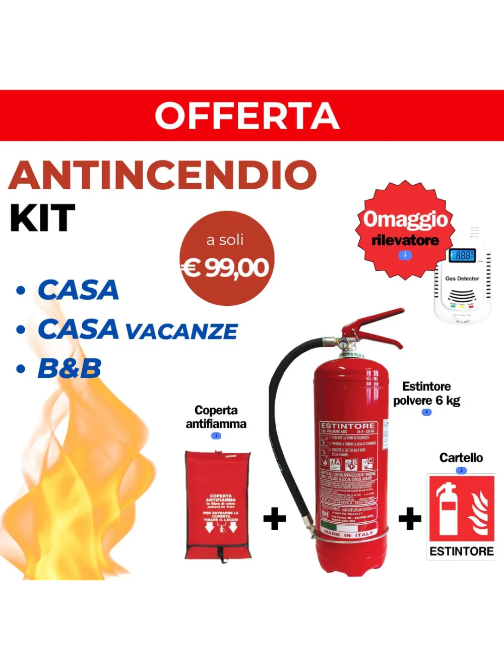 Kit Antincendio B&B