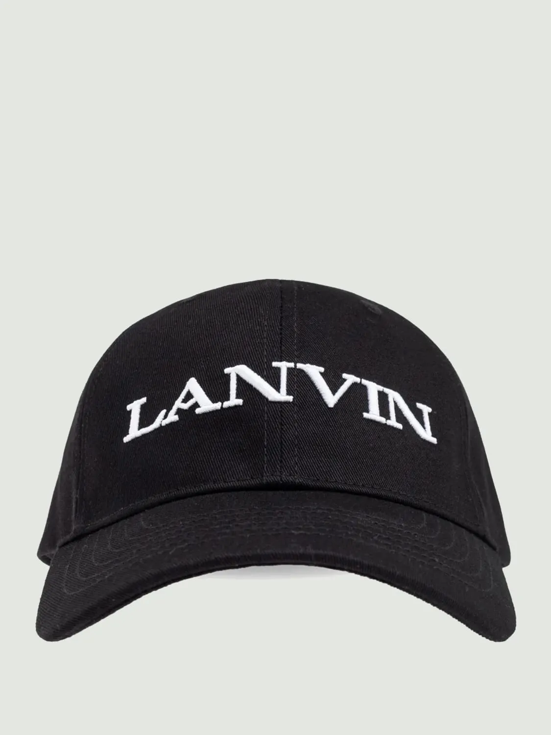 Cappello da baseball in cotone con logo Lanvin