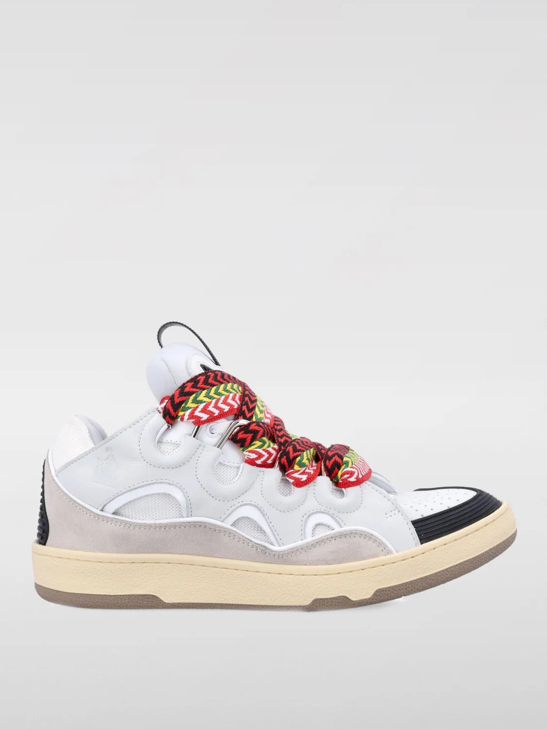 Sneakers Curb Lanvin in pelle e mesh