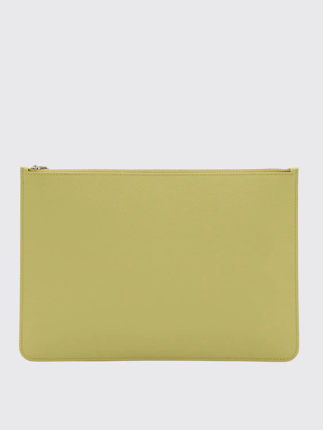 Portadocumenti Maison Margiela in pelle con Four Stitches a contrasto