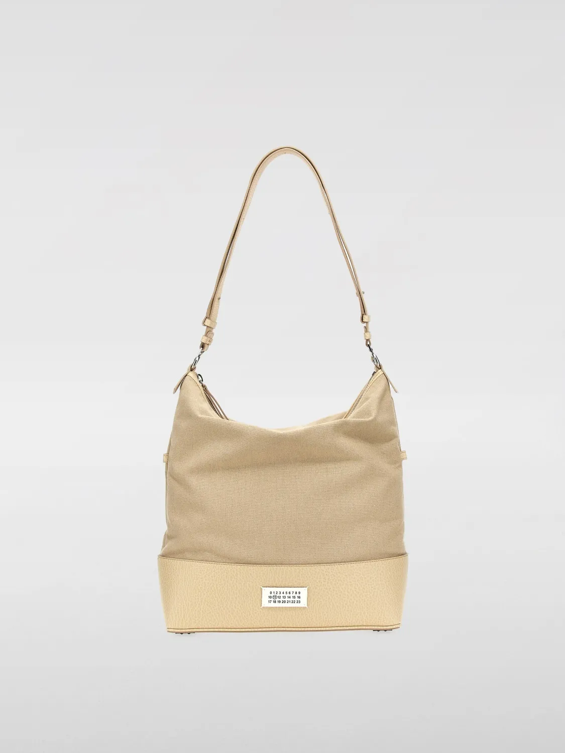 Borsa 5AC Maison Margiela in canvas e pelle a grana