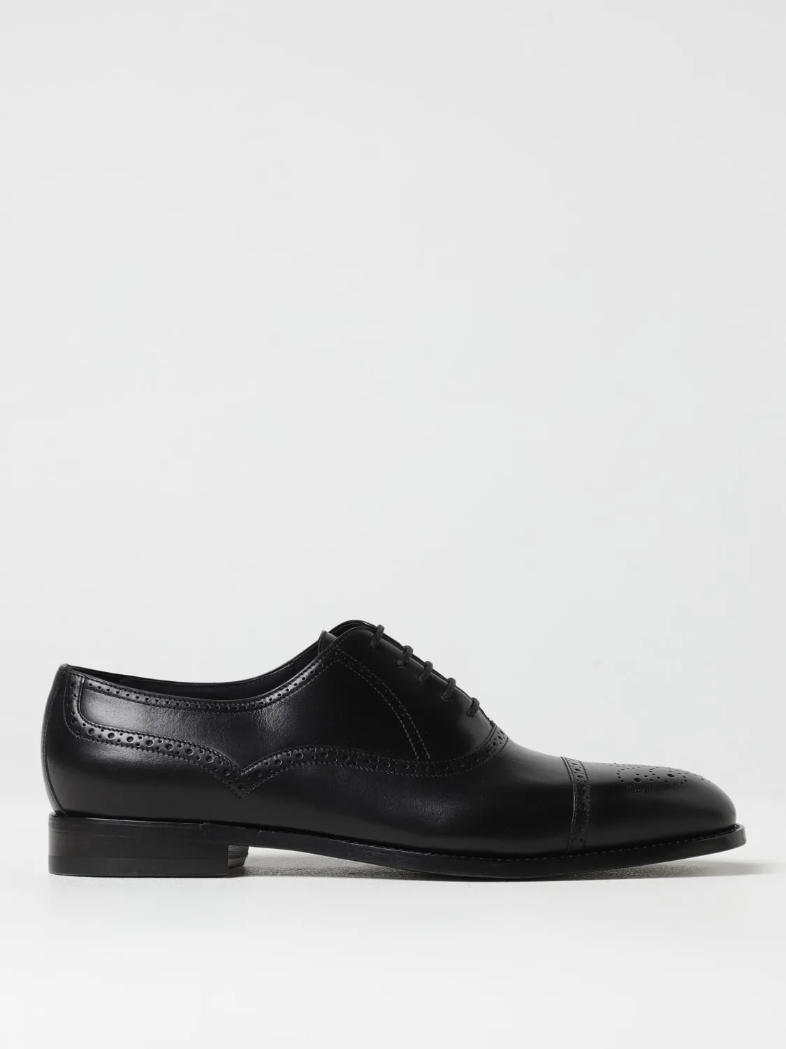 Oxford Witney Manolo Blahnik in pelle con motivo brogue