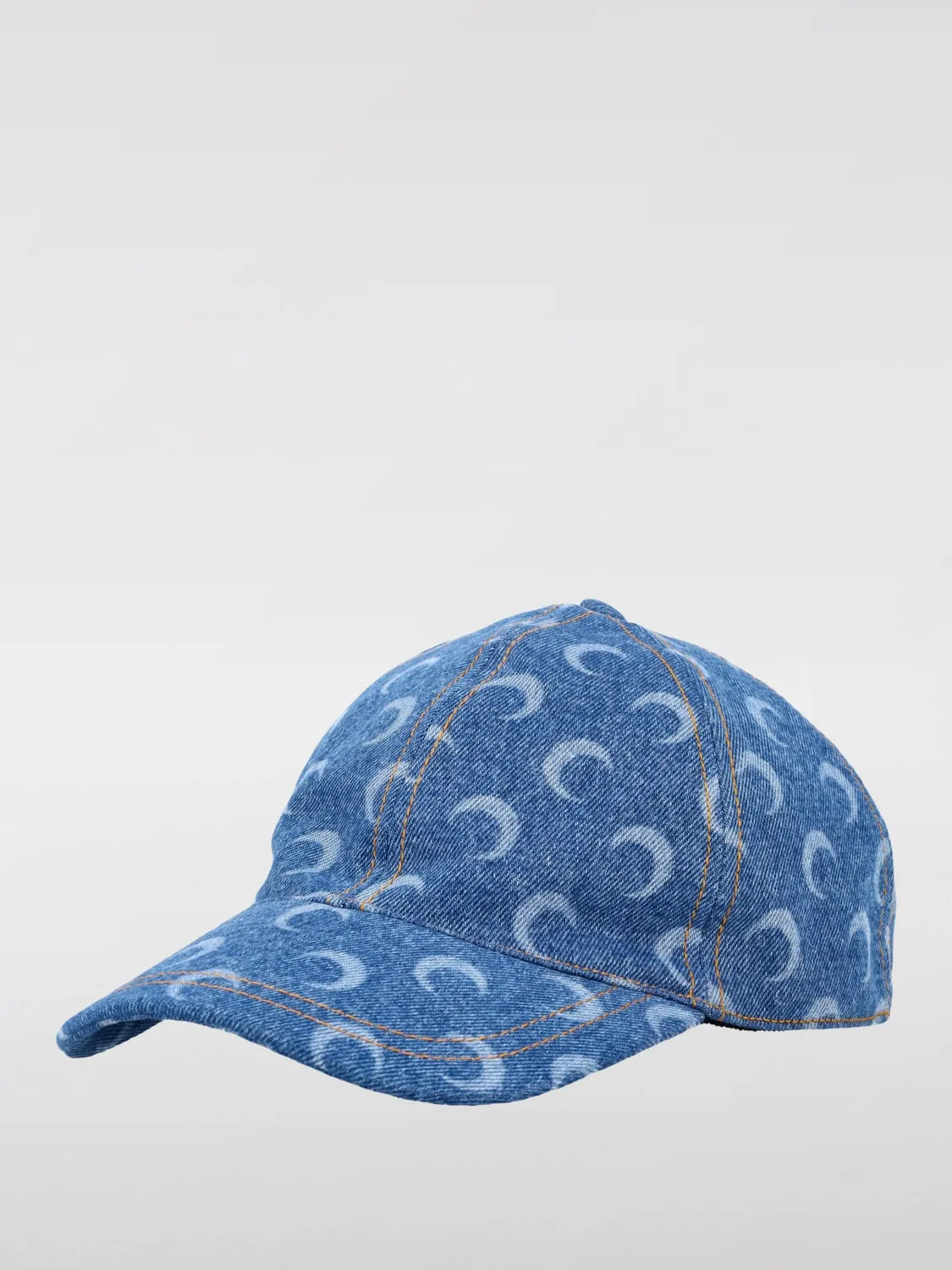 Cappello Moon Laser Marine Serre in denim di cotone