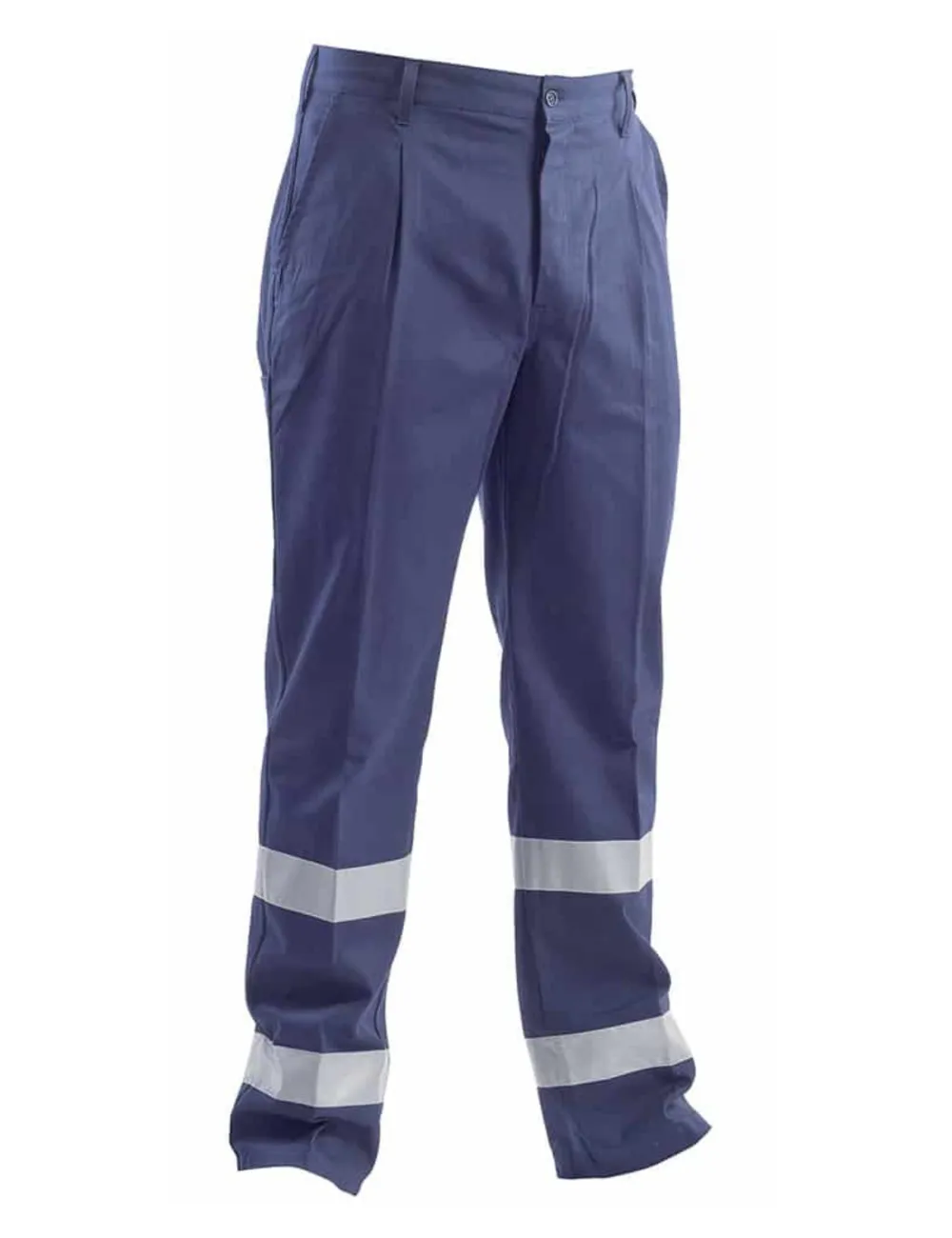 Pantalón de alta visibilidad de algodón de 260 gramos para trabajo.
