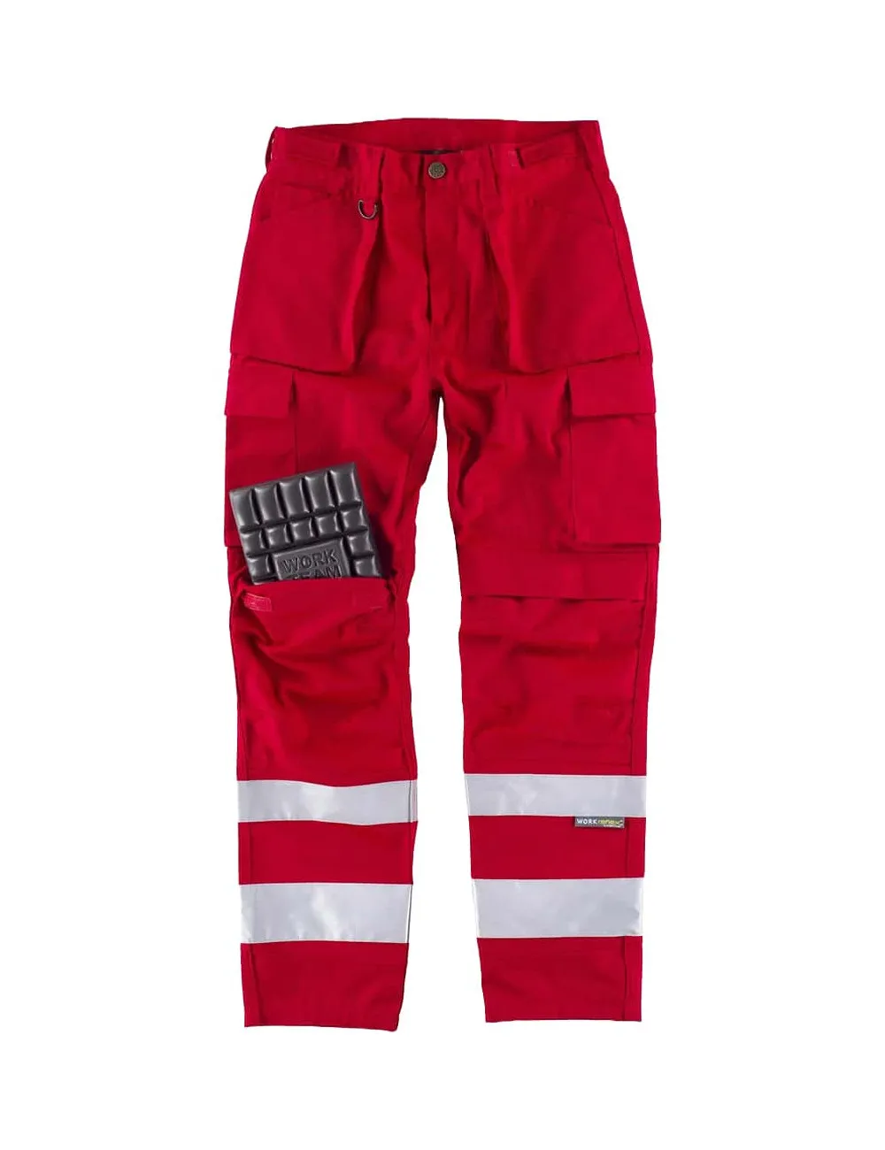 Pantaloni Rossi Alta Visibilità