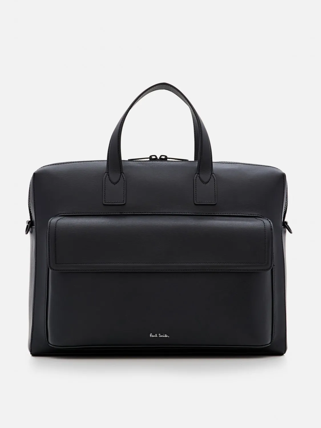 Borsa da ufficio in pelle saffiano Paul Smith