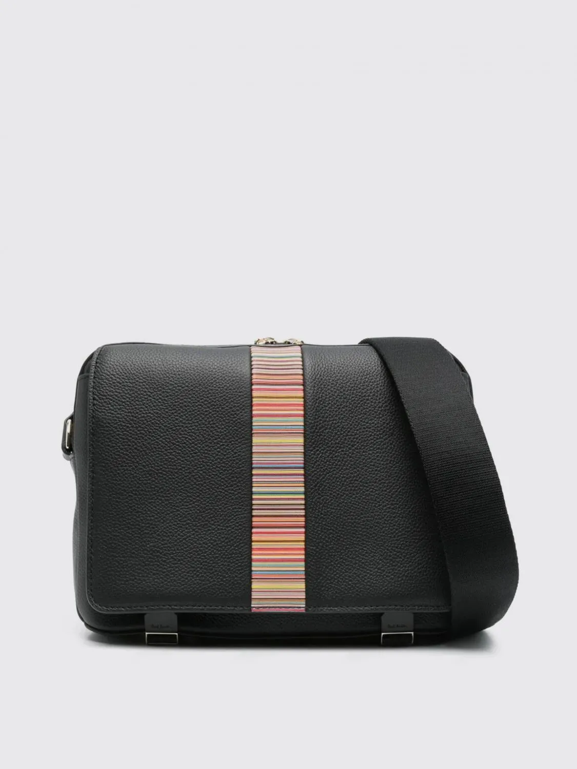 Borsa Signature Stripe Paul Smith in pelle a grana