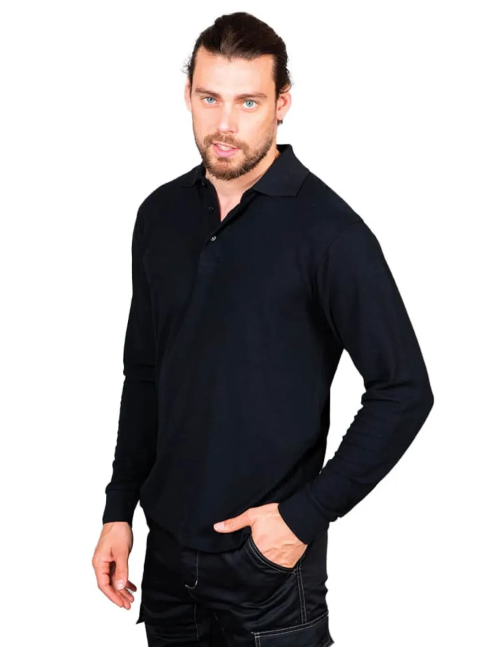 Polo Manica lunga In Cotone Gr. 210 Da Lavoro