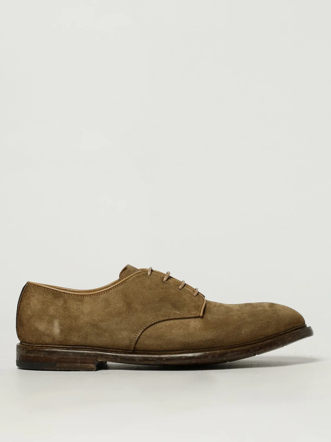 Derby Premiata in camoscio