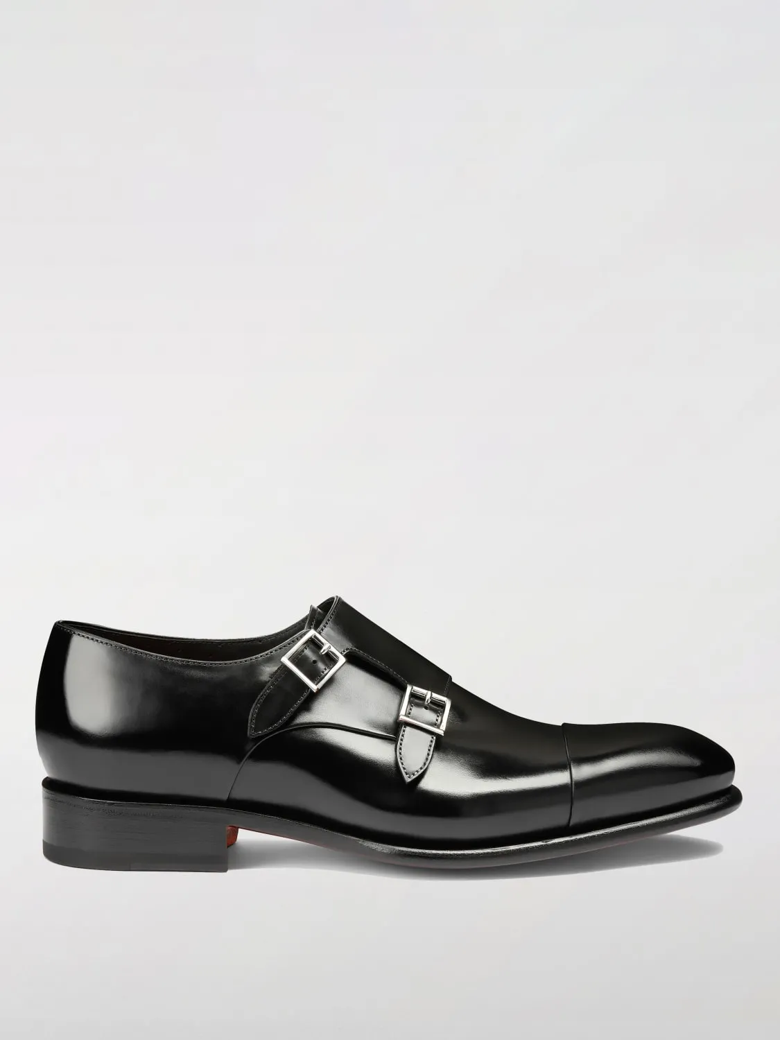 Monk Strap Santoni in pelle