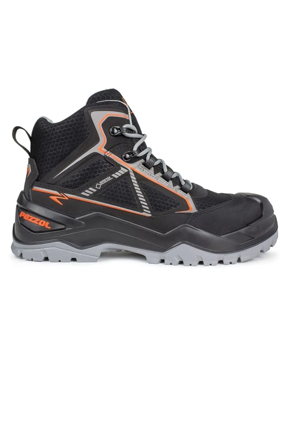 Scarpe Antinfortunistiche S1P Alte Puntale SRC ESD Pezzol Nera