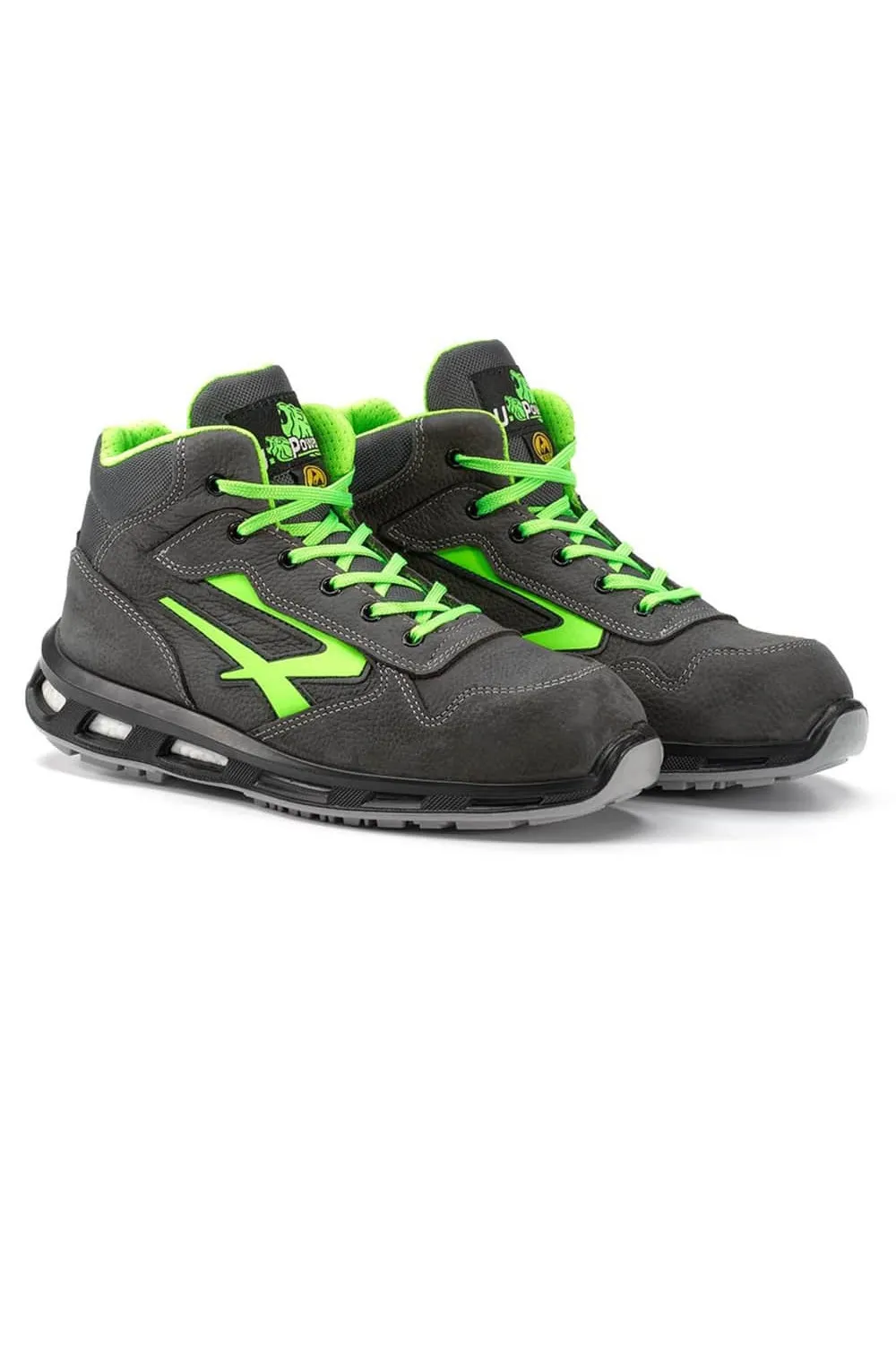 Scarpa Antinfortunistica S3S Alte Puntale Alluminio CI SRC ESD U-Power Hummer
