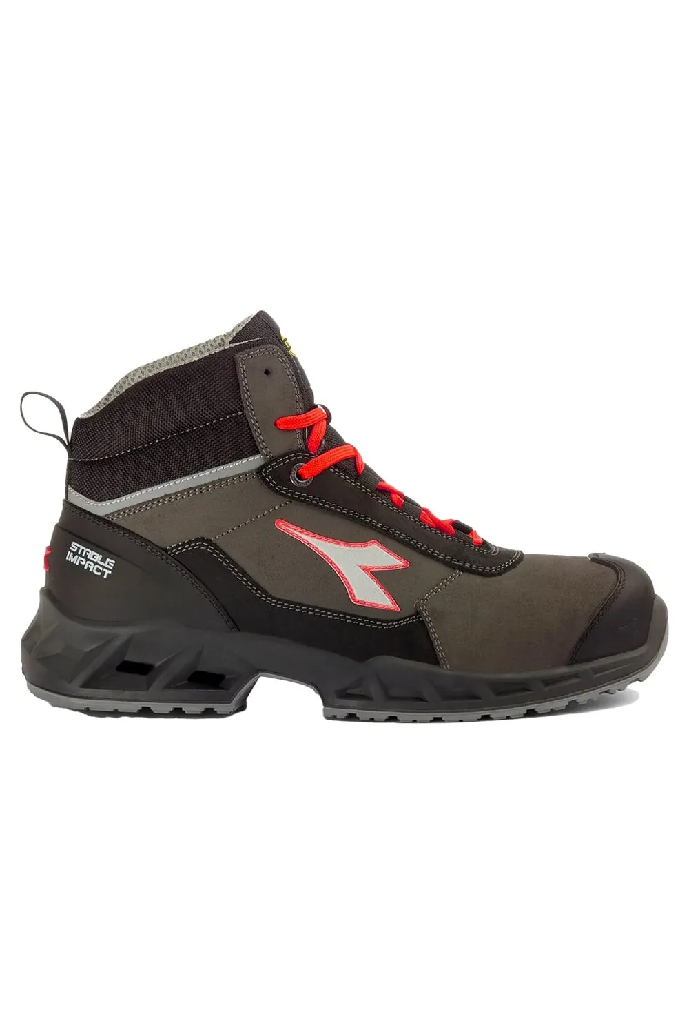 Scarpa Antinfortunistica S3 Alta Puntale Alluminio SRC ESD FO Diadora Shark