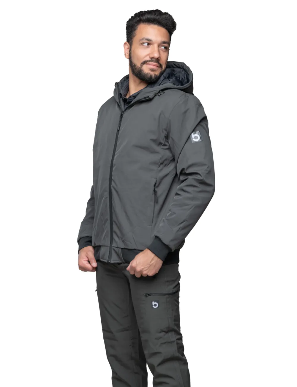 Soft Shell London Heavy Navy Giubbotto