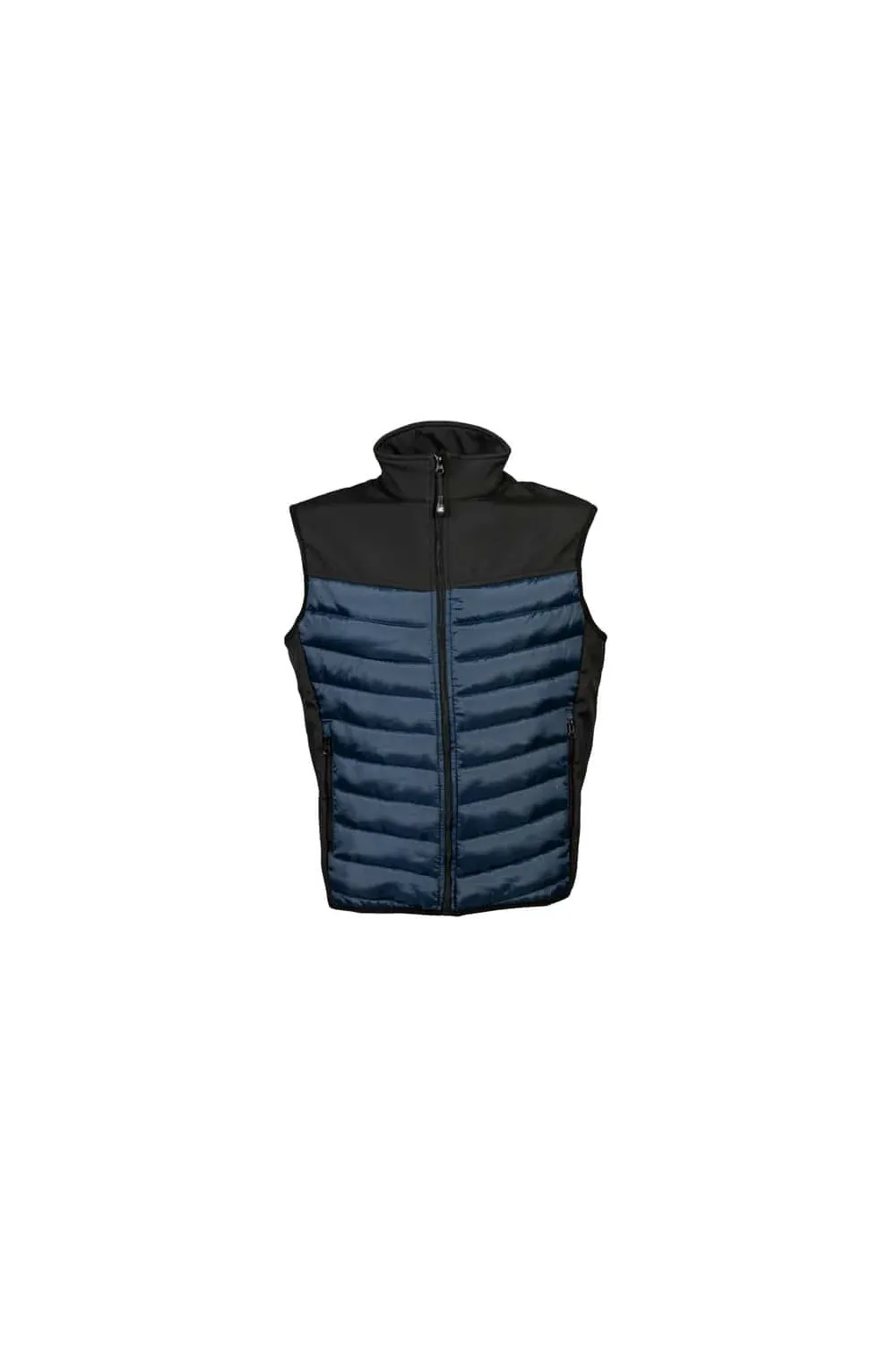 Soft Shell Oslo Man Navy/Black Gilet Sof