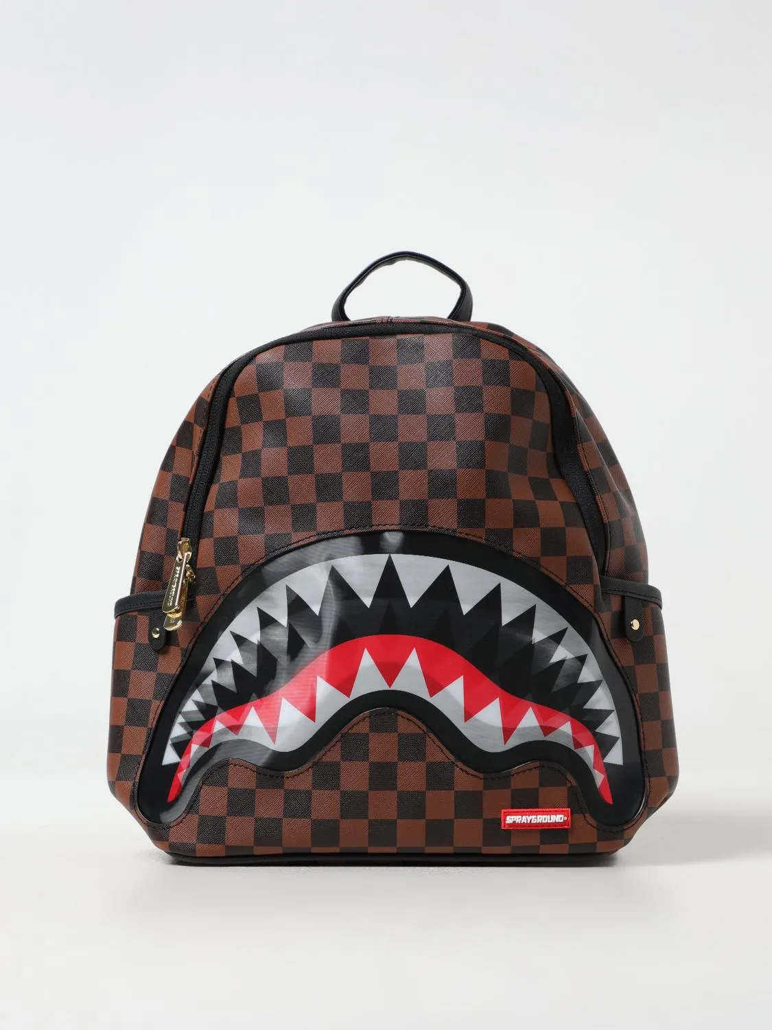 Zaino Lenticular Chomp Savage Sharks in Paris Sprayground in pelle sintetica saffiano