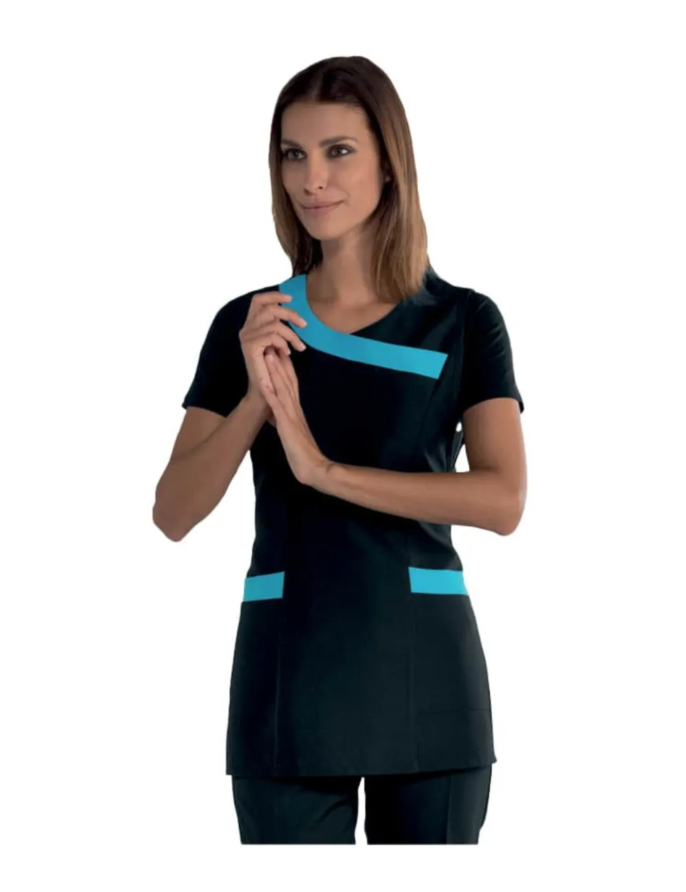 Camiseta negra y azul Inter.