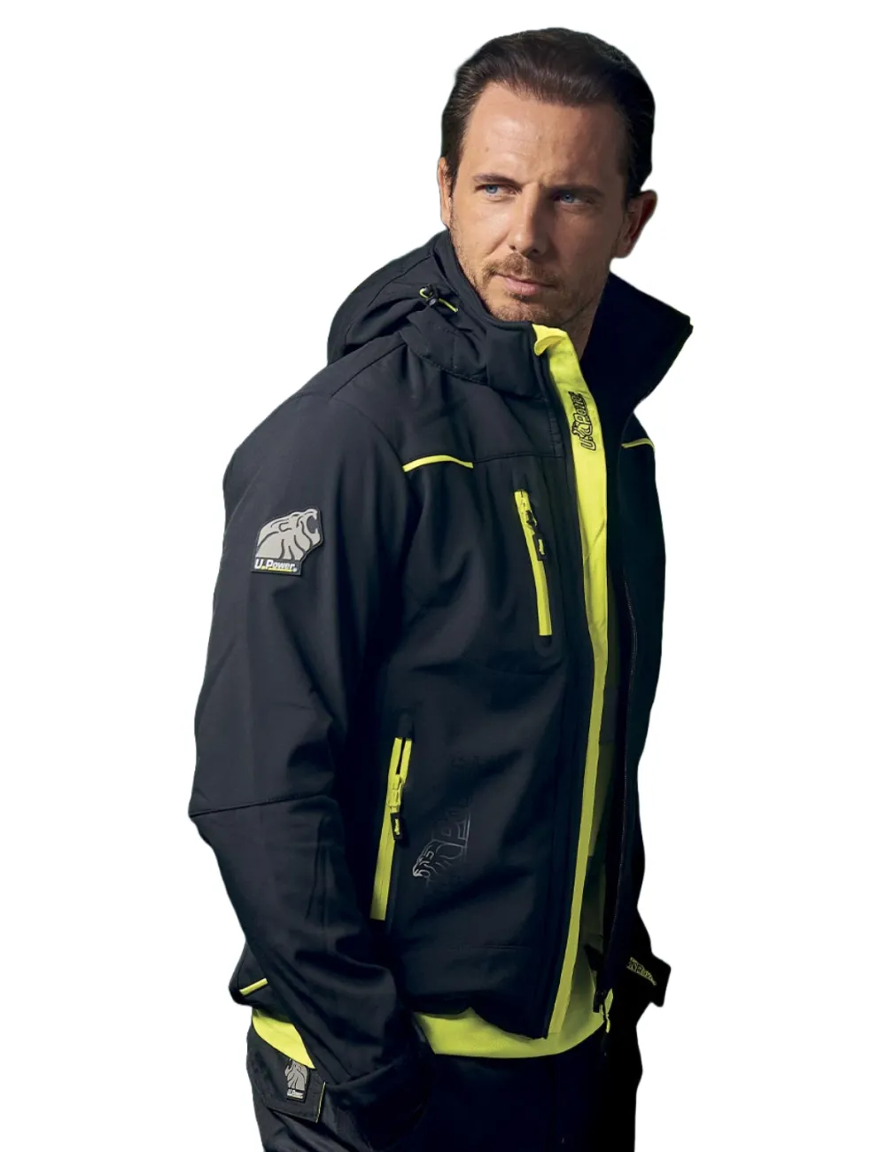Jacke aus Softshell Größe 320 Upower Space