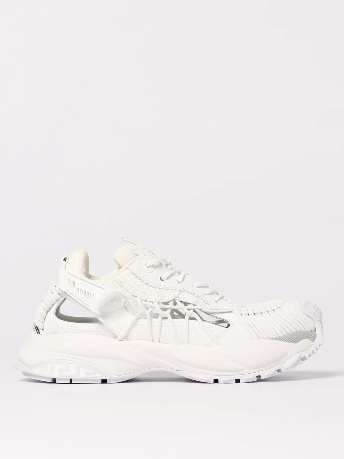 Sneakers Mercury M_VS_01 Versace in mesh e nylon intrecciato