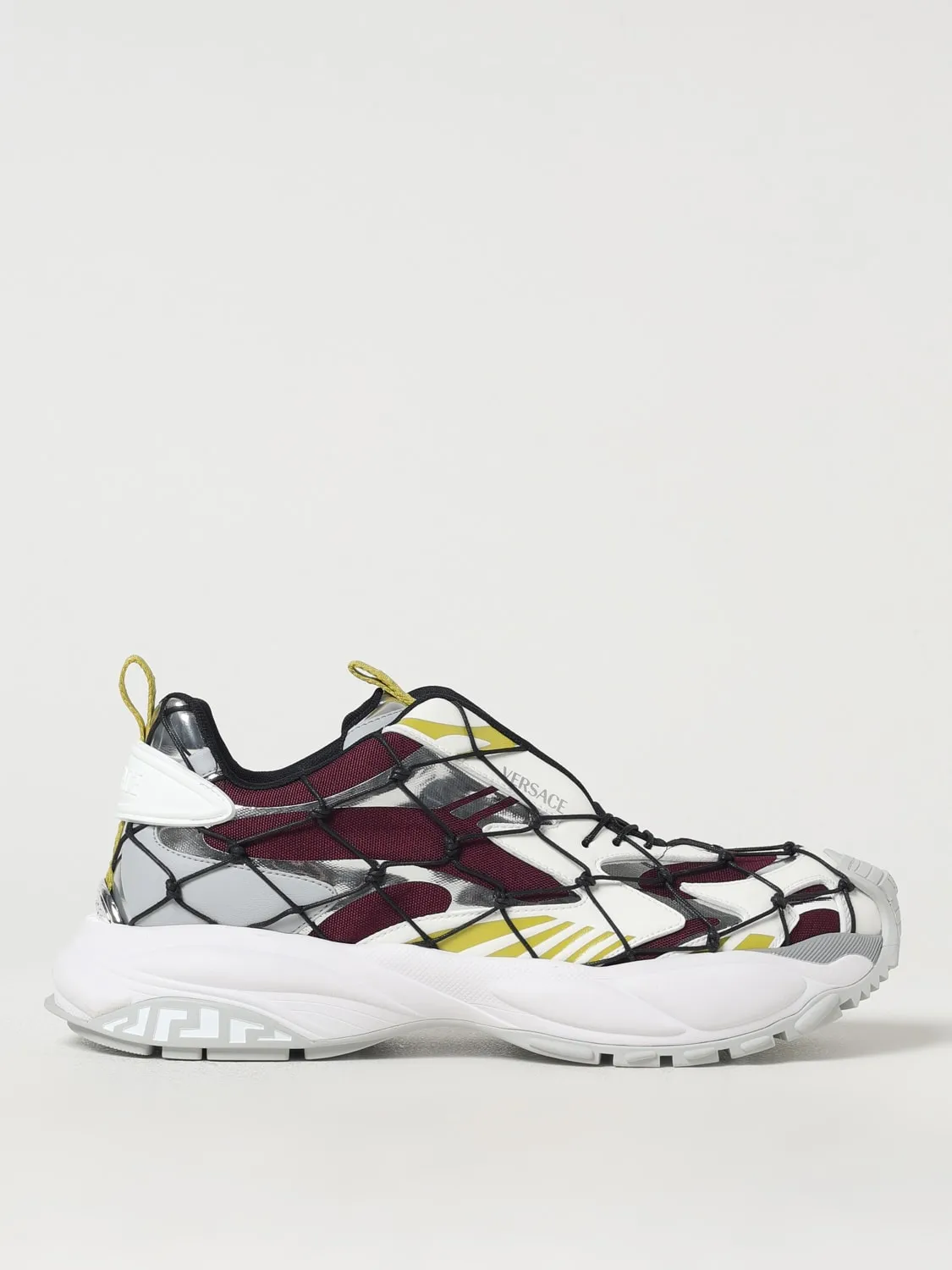 Sneakers Mercury M_VS_03 Versace in pelle laminata e mesh a rete