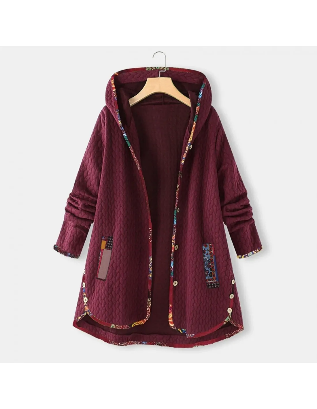 Winter Women Overcoats Long Sleeve Hooded Jackets For Women 2022 Autumn Winter Jackets Fleece Coats Casual Homewear Jack