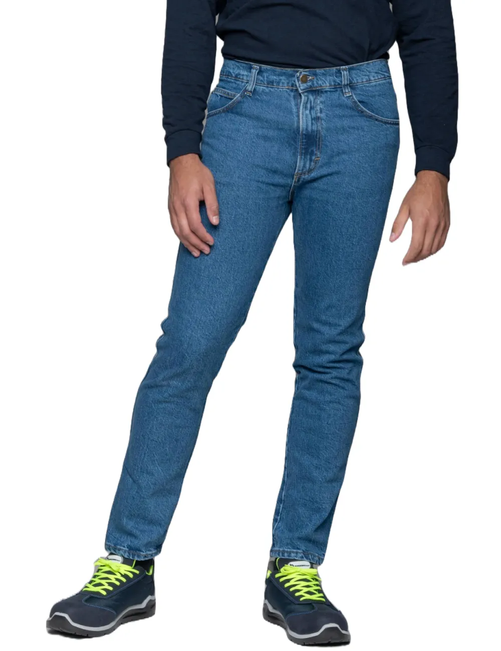 Stretch Cotton Work Jeans by Bxwork